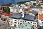 聖ペテロ教会の塔から見た市庁舎